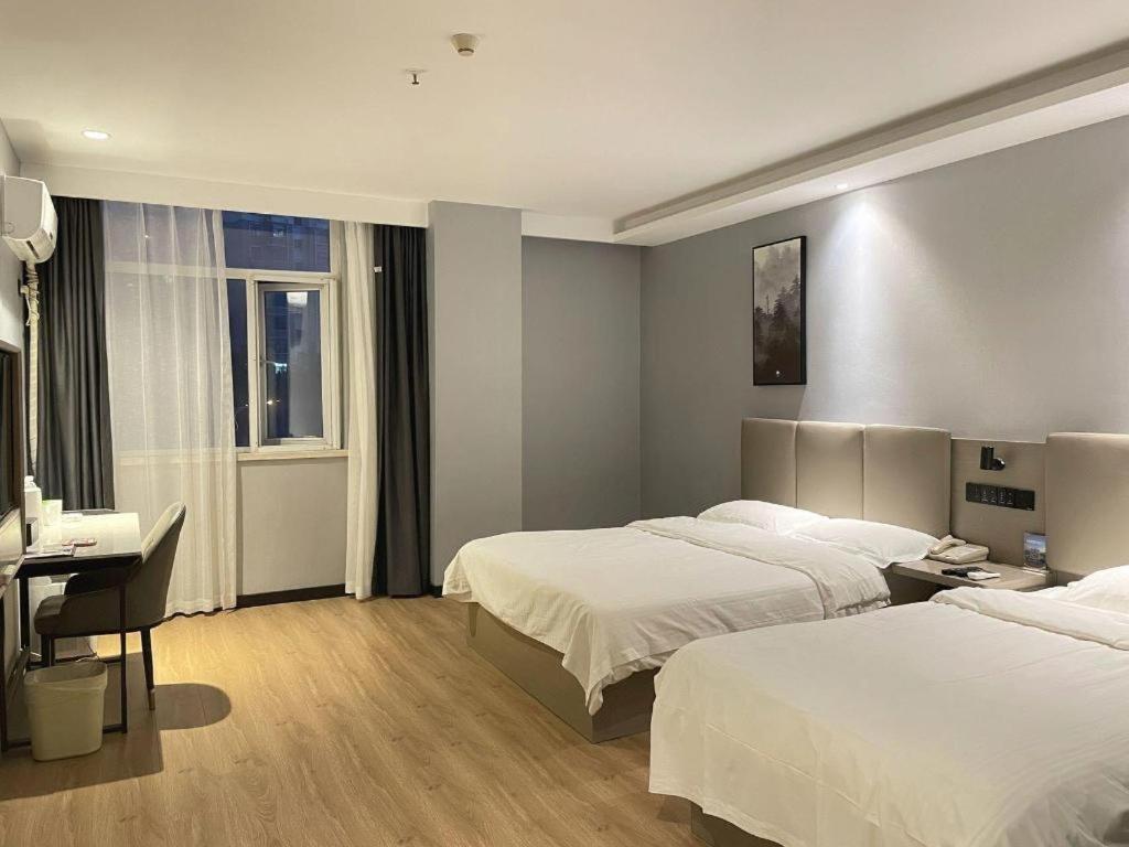 Greentree Inn Hefei East Wangjiang Road Ctce Express Hotel Exterior foto
